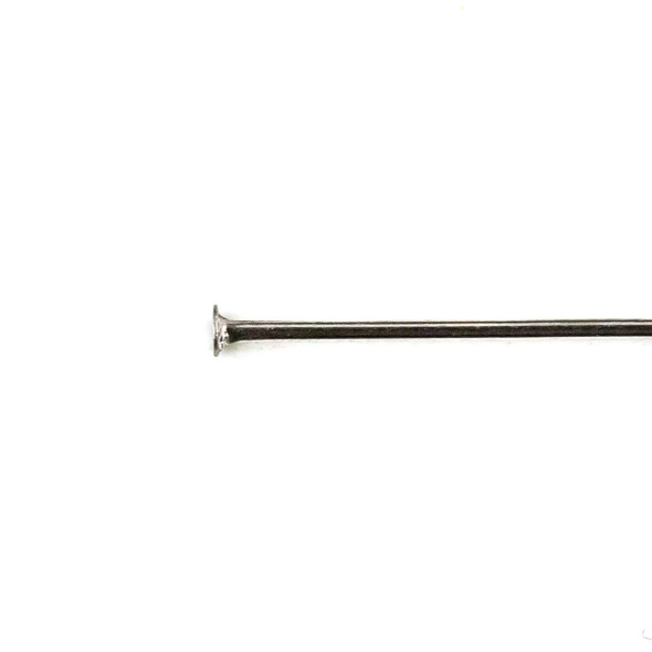 Natural Stainless Steel 3 inch, 22 gauge Headpins - 100 per bag