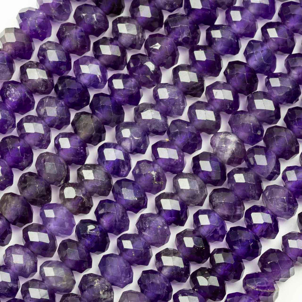 Cherry Tree Beads Amethyst 3x5mm Faceted Rondelle Beads - 15 inch strand 