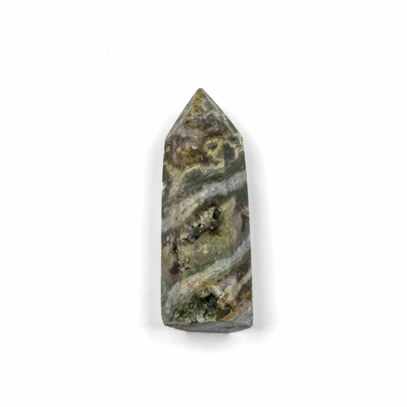 Fossilized Palm Root Tower - approx. 3-4