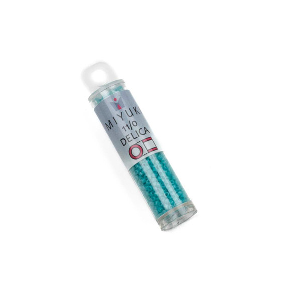 Miyuki 11/0 Opaque Canary Delica Seed Beads - #DB1582, 7.2