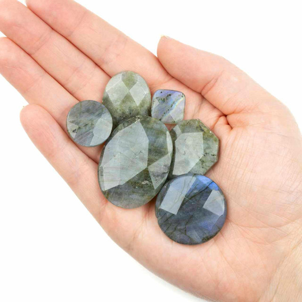 Cherry Tree Beads Labradorite Designer Focal Mix - 6 per bag 