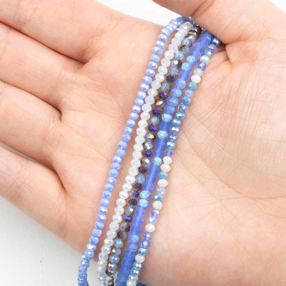 Cherry Tree Beads Blue Moonlight Crystal Strand Designer Collection 