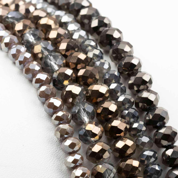 Cherry Tree Beads Smoky Metals Crystal Strand Designer Collection  Cherry Tree Beads Smoky Metals Crystal Strand Designer Collection