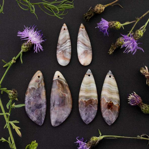 earthy pendants for earrings or necklaces