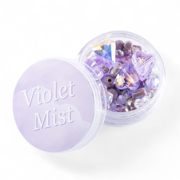 Cherry Tree Beads Violet Mist Crystal Bead Designer Collection 
