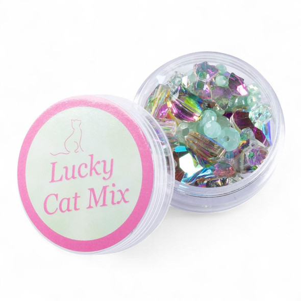 Cherry Tree Beads Lucky Cat Mix Crystal Bead Designer Collection 