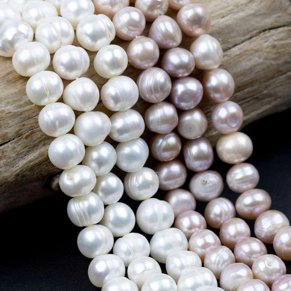 Cherry Tree Beads Freshwater Pearl 8-9mm Potato Beads - 8 inch strand 