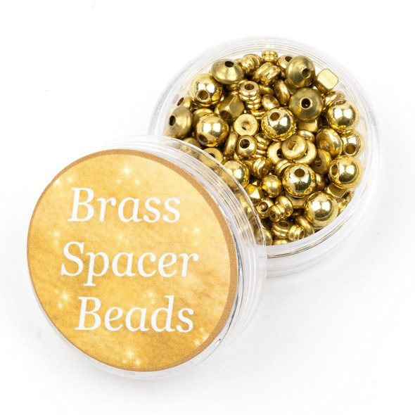 Cherry Tree Beads Brass Spacer Beads Designer Collection 