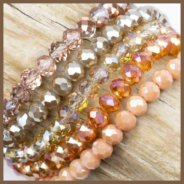 Cherry Tree Beads Morning Champagne Designer Collection 