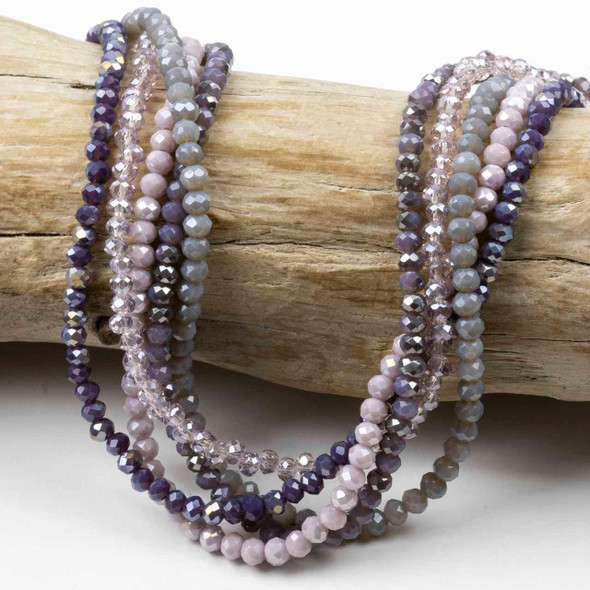 Cherry Tree Beads Stormy Lilac Crystal Designer Collection 