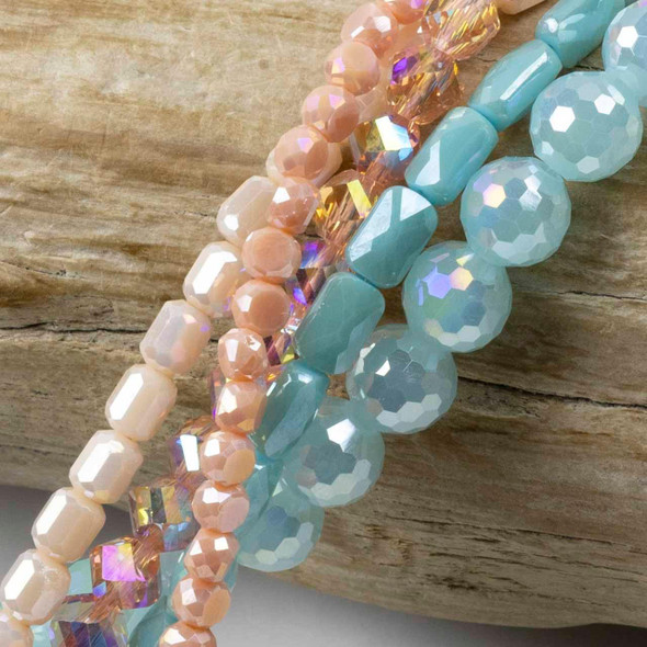 Cherry Tree Beads Blushing Bay Crystal Strand Designer Collection 