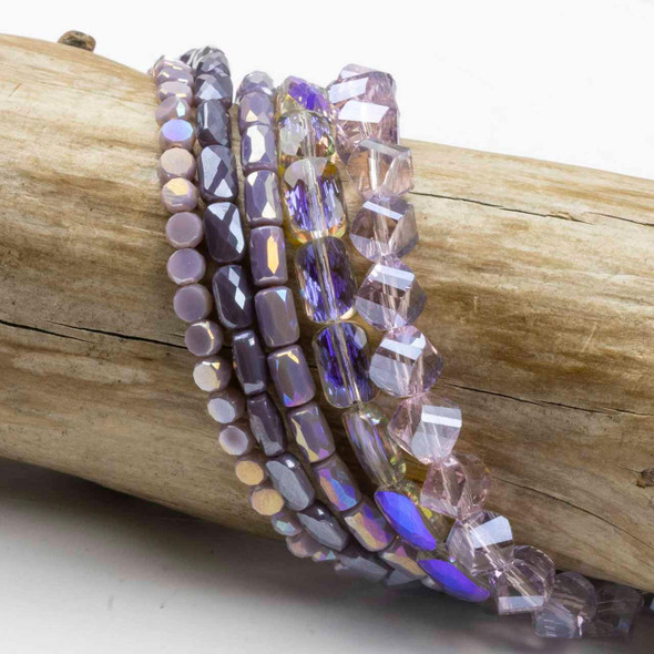 Cherry Tree Beads Dusky Iris Crystal Strand Designer Collection 