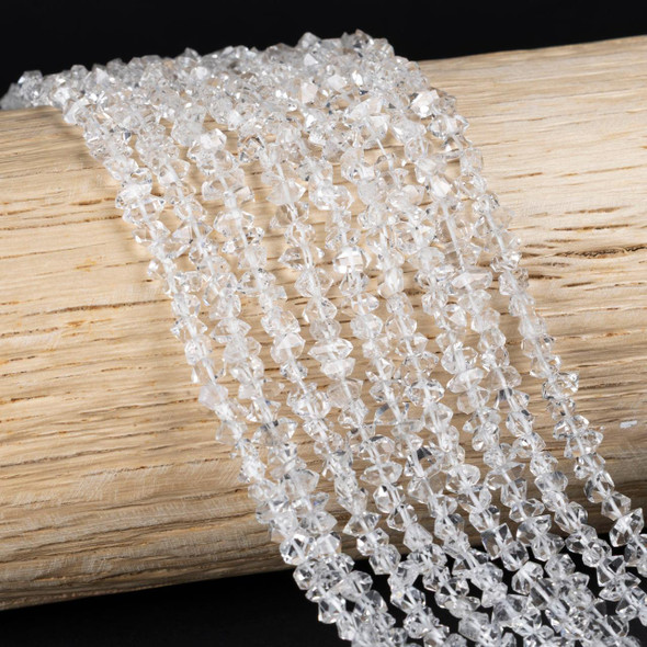 Cherry Tree Beads Herkimer Diamond 3x5-3x6mm Chip Beads - 8 inch strand 