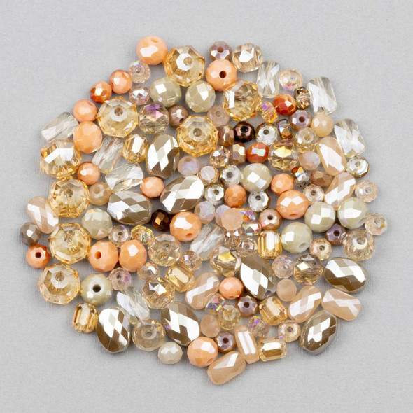 Cherry Tree Beads Apricot Honey Crystal Bead Designer Collection 