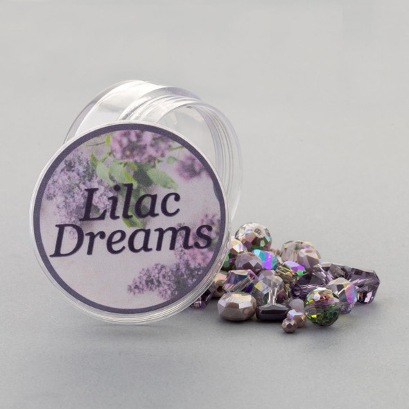 Cherry Tree Beads Lilac Dreams Crystal Bead Designer Collection 