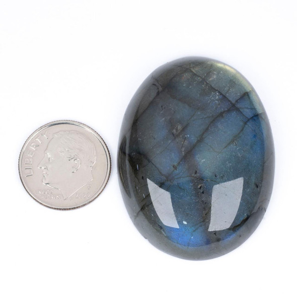 Cherry Tree Beads Blue Labradorite 30x40mm Oval Cabochon - 1 per bag 