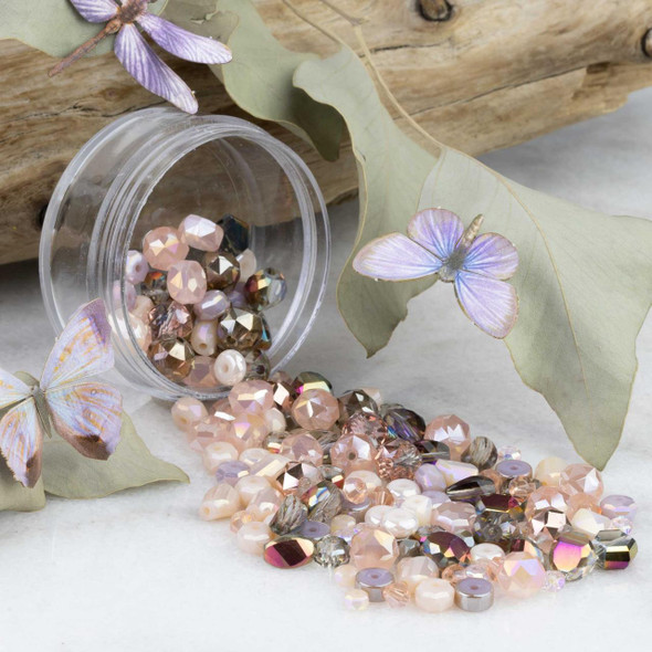 Cherry Tree Beads Mini Vintage Romance Crystal Bead Designer Collection Box 