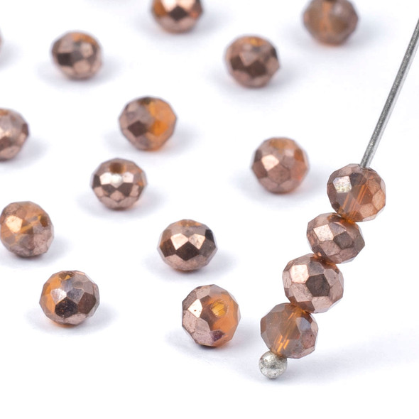 Apricot beads for fall DIY projects.
