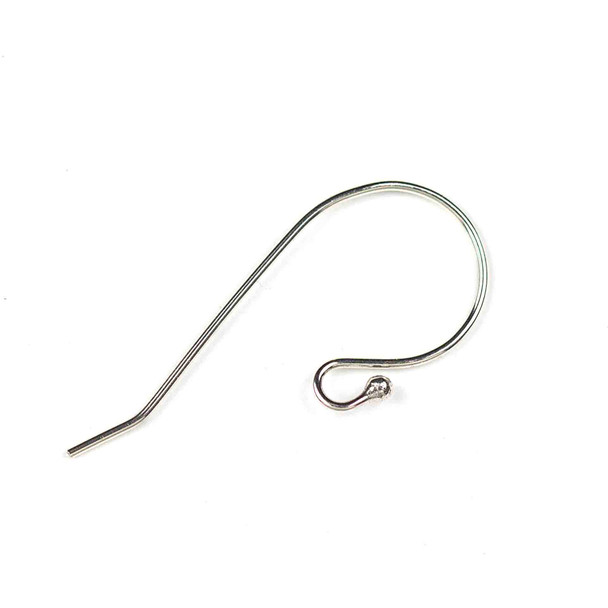 Sterling Silver 20 Gauge 16x30mm Handmade French Ear Wire with a 2mm Ball