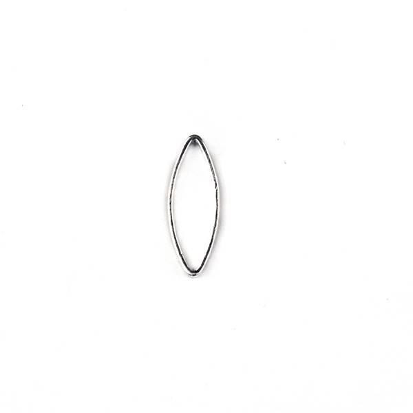 Cherry Tree Beads Silver Plated Brass 8x16mm Marquise Link - 6 per bag - ES7267s