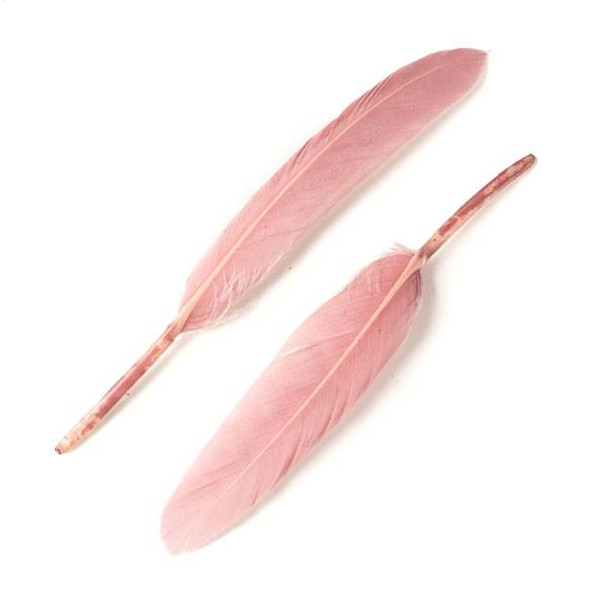 Pink Feathers, 5 inches, 2 per bag - #1-3