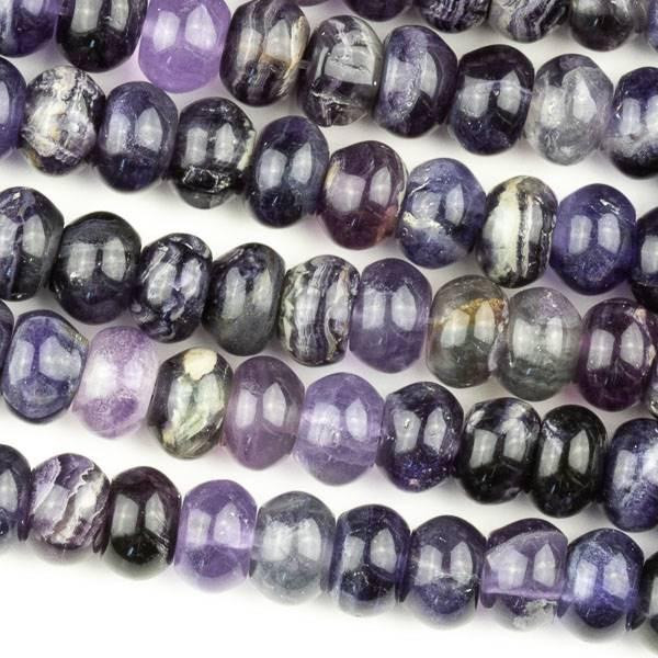 Cherry Tree Beads Fluorite  5x8mm Rondelle Beads - approx. 8 inch strand, Set A 