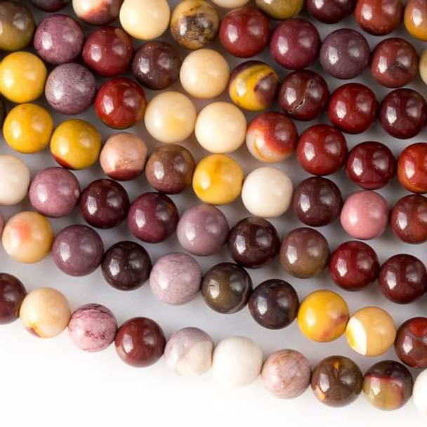 Mookaite 6mm Round Beads - approx. 8 inch strand, Set A