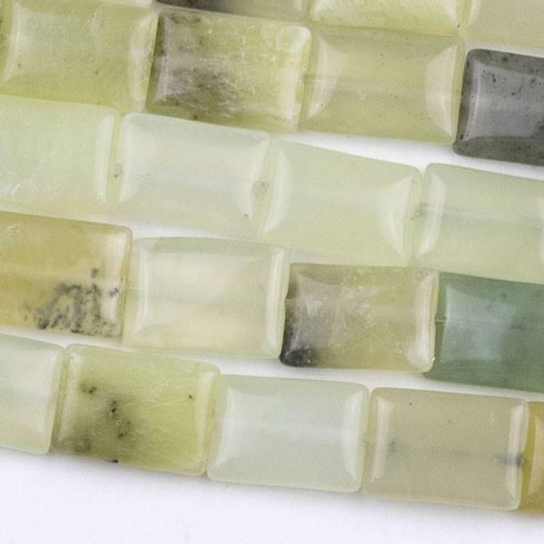 Cherry Tree Beads New Jade 10x14mm Rectangle Beads - approx. 8 inch strand, Set A 