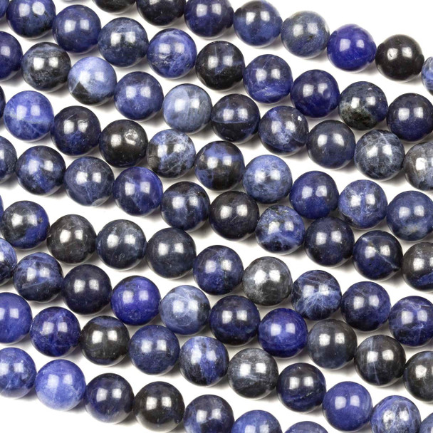 Sodalite 8mm Round Beads - 15 inch strand