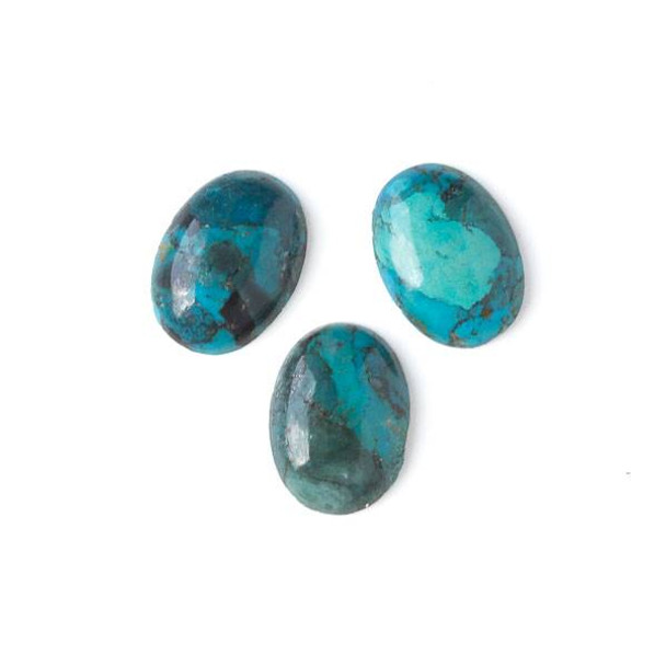 Turquoise 13x18mm Oval Cabochon - 1 per bag