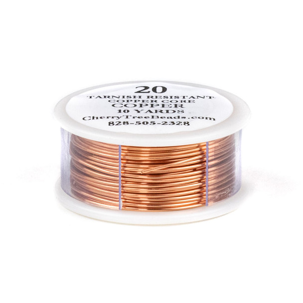 20 Gauge Coated Tarnish Resistant Copper Wire on 10-Yard Spool