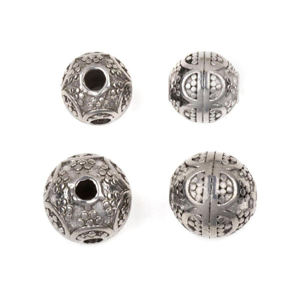Cherry Tree Beads Stainless Steel Guru Bead with Arches 