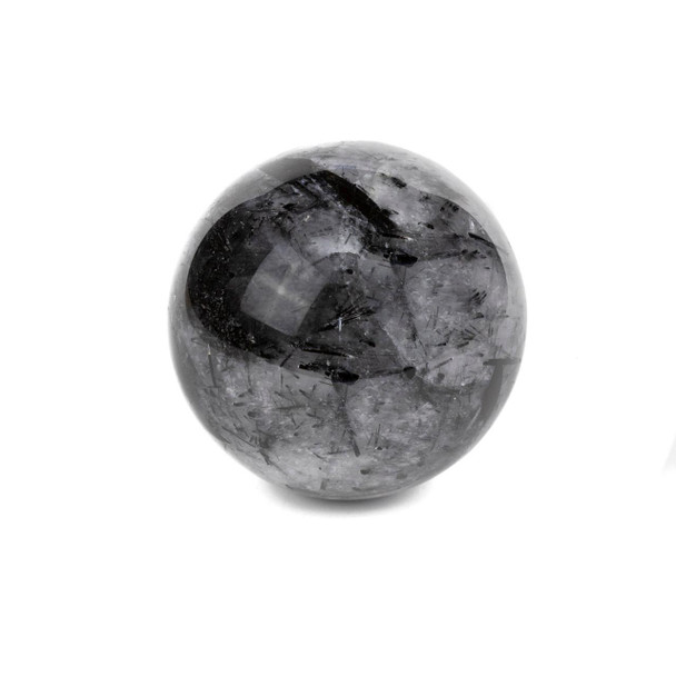 Cherry Tree Beads Rutilated Quartz Sphere #4 - approx. 2.75", 1 piece 
