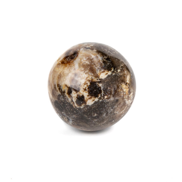Wood Opal Sphere #2 - approx. 2", 1 piece