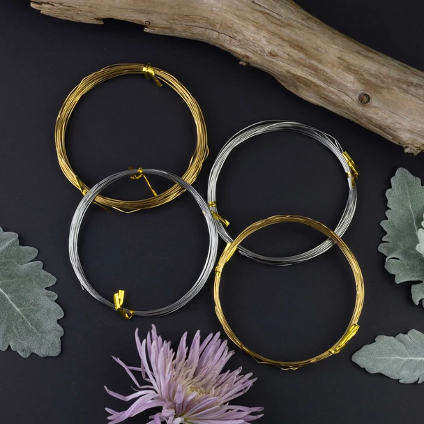Cherry Tree Beads Stainless Steel Wire - 5 meter coil 