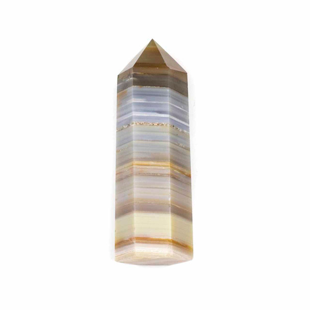 Thousand Layer Quartz Crystal Tower - approx. 2-3", 1 piece