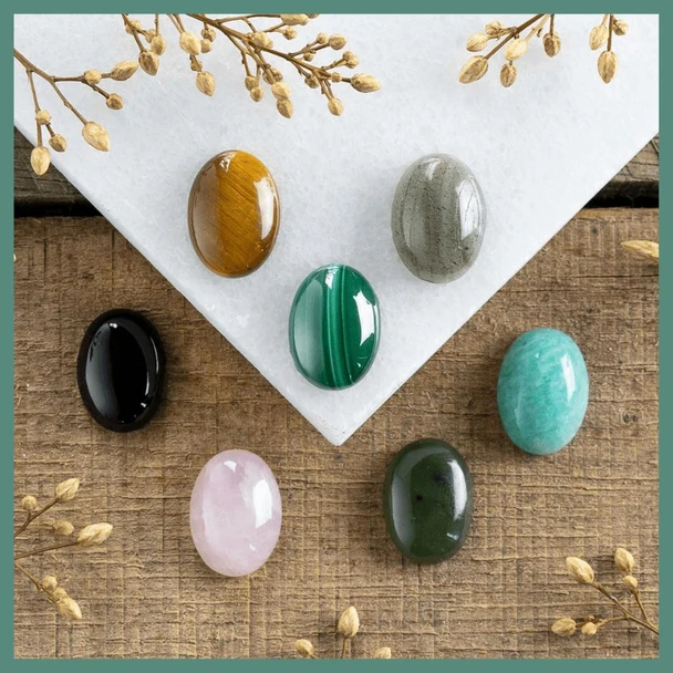 Cherry Tree Beads Gemstone 13x18mm Oval Cabochons - 1 piece 