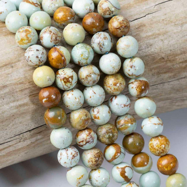 Cherry Tree Beads Brazilian Pinestone 6mm Round Beads - 15 inch strand  Cherry Tree Beads Brazilian Pinestone 6mm Round Beads - 15 inch strand