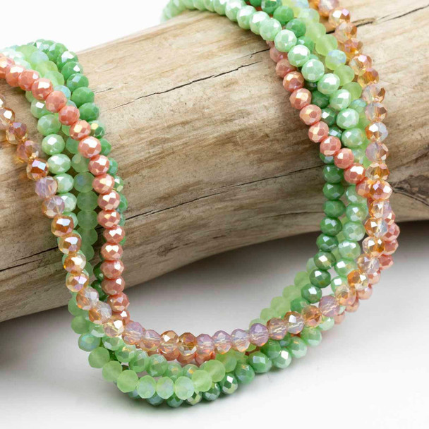 Cherry Tree Beads Peach Blossom Crystal Strand Designer Collection 