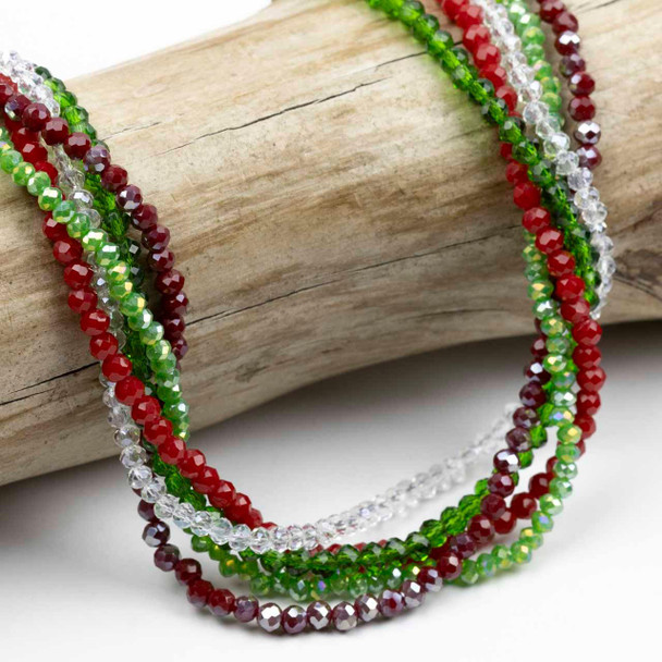 Cherry Tree Beads Holiday Cheer Crystal Strand Designer Collection 