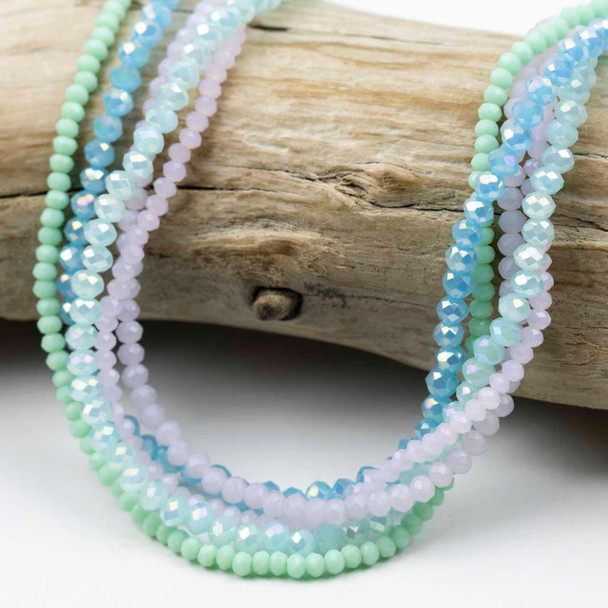 Cherry Tree Beads Pastel Mix Crystal Strand Designer Collection  Cherry Tree Beads Pastel Mix Crystal Strand Designer Collection