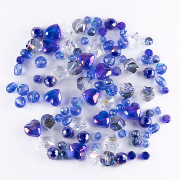Cherry Tree Beads Love Cobalt Crystal Bead Designer Collection 