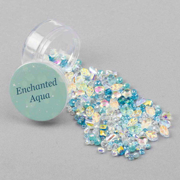 Cherry Tree Beads Enchanted Aqua Crystal Bead Designer Collection 