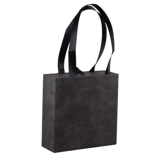 Cherry Tree Beads 3.5 Inch Black Gift Box with Handles 