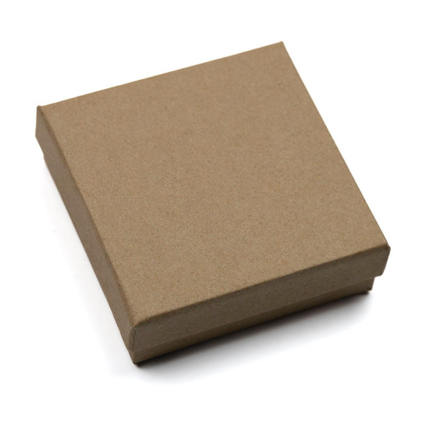 Cherry Tree Beads 3.5 Inch Brown Gift Box 