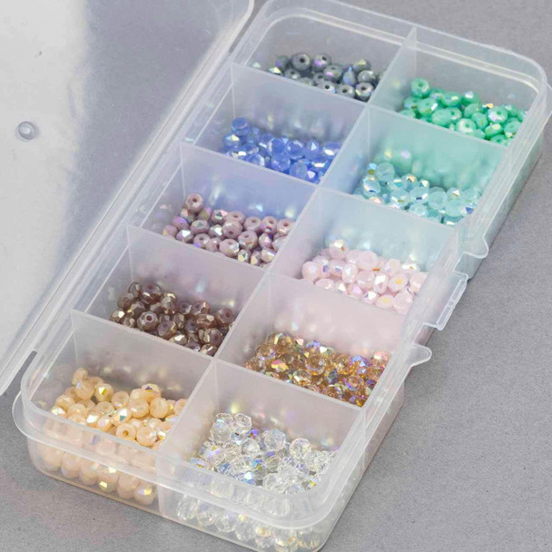 Cherry Tree Beads Crystal 2x4mm Heishi Designer Collection Box 