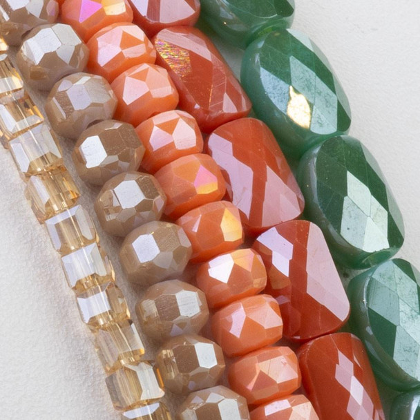 Cherry Tree Beads Sunset Grove Crystal Strand Designer Collection 