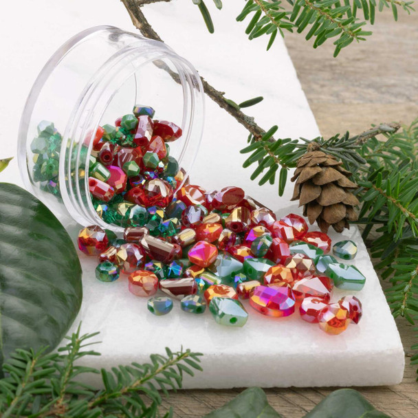 Cherry Tree Beads Deck The Halls Crystal Bead Designer Collection 