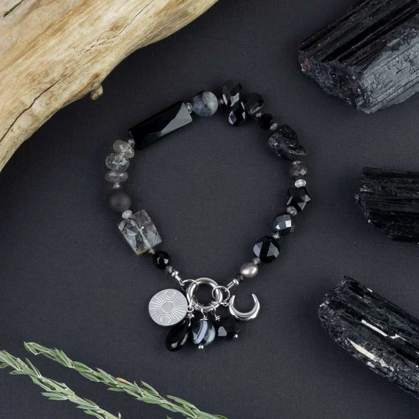 Cherry Tree Beads Midnight Eclipse Bracelet Making Kit 