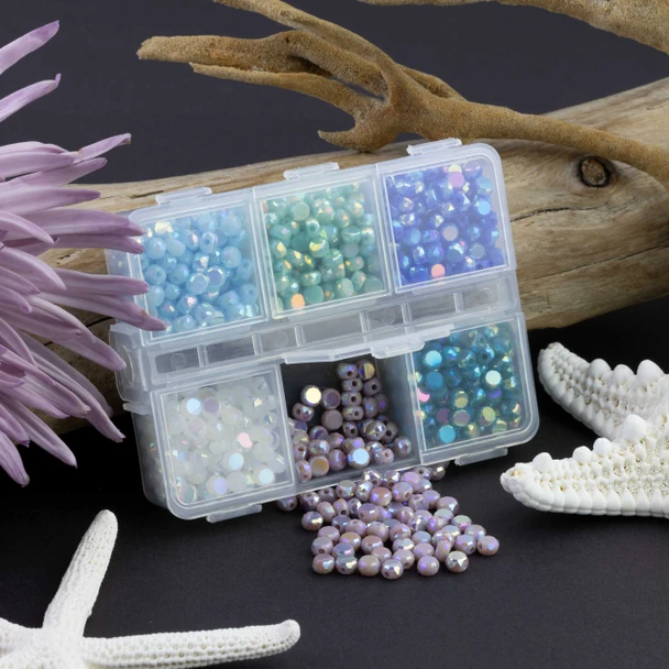mermaid jewelry kit for crafters, makers, and artists